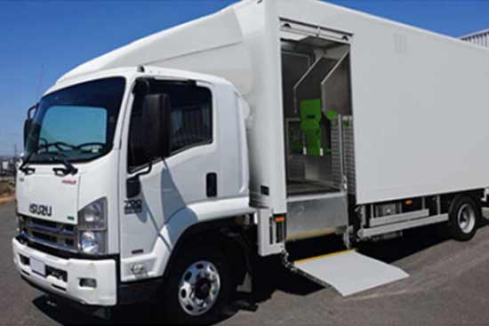 Mobile Shredding Collection Truck for Efficient Waste Collection for document destruction